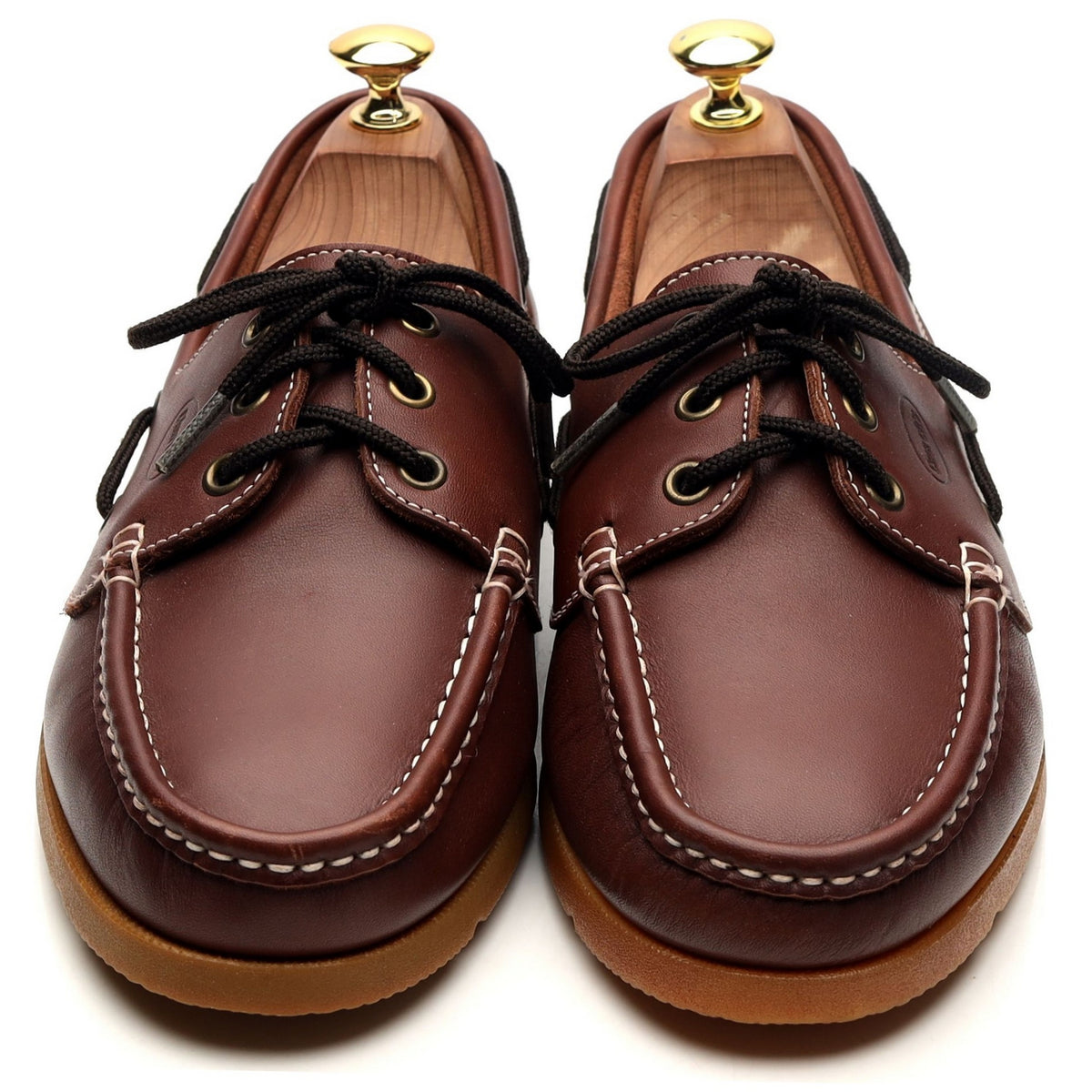 Brown Leather Boat Shoes UK 8.5