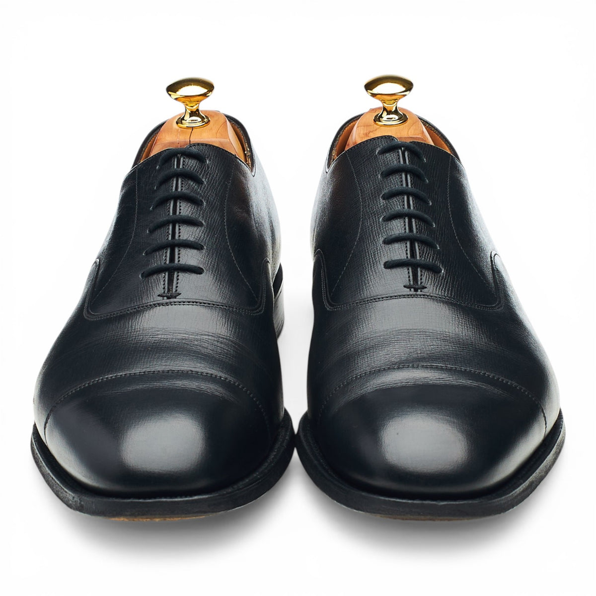 'Consul' Black St. James Leather Oxford UK 11 F