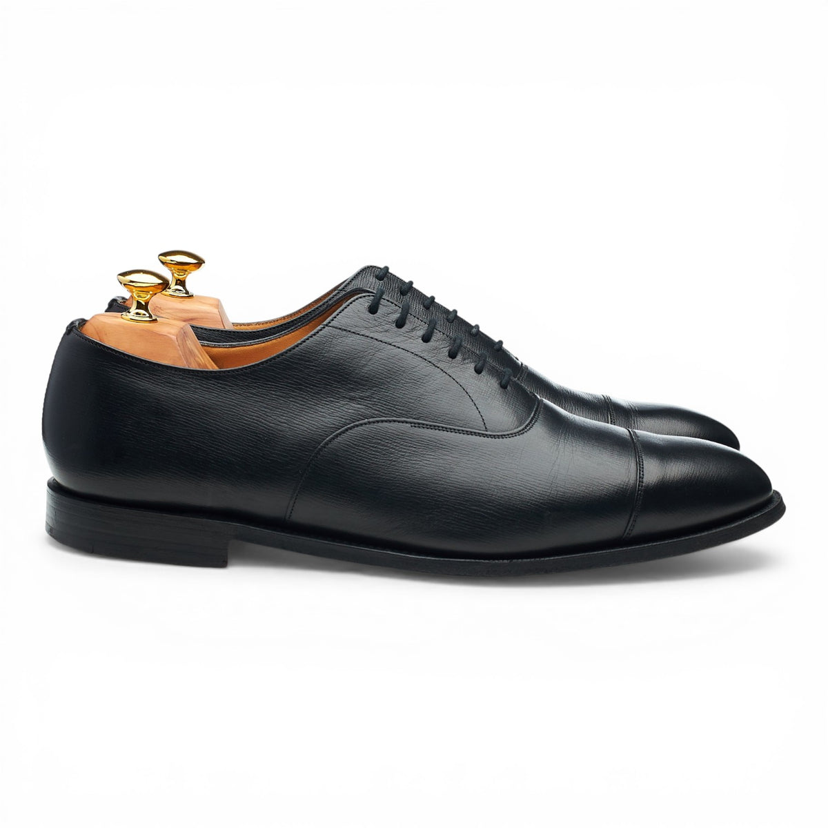 'Consul' Black St. James Leather Oxford UK 11 F