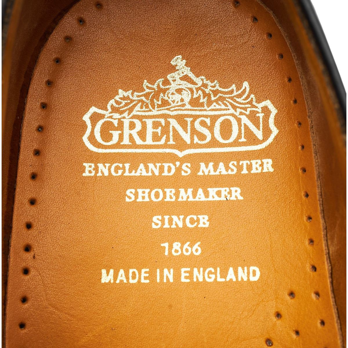 Vintage 'Dutton II' Black Leather Split Toe Derby UK 9.5 F