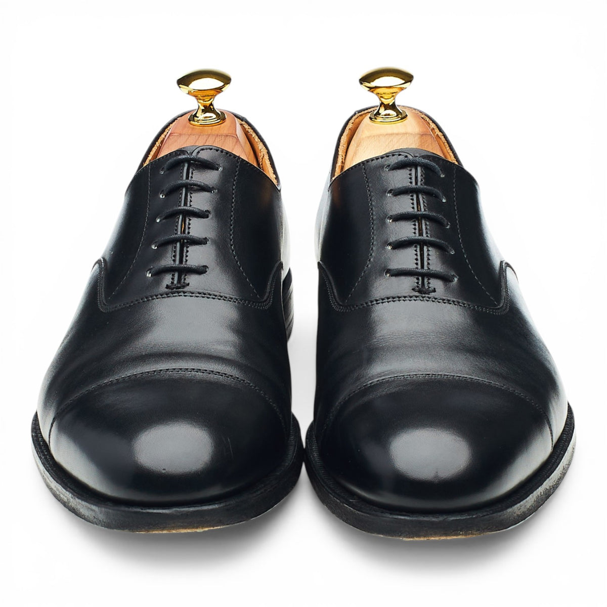 'Dorset 2' Black Leather Oxford UK 7 E