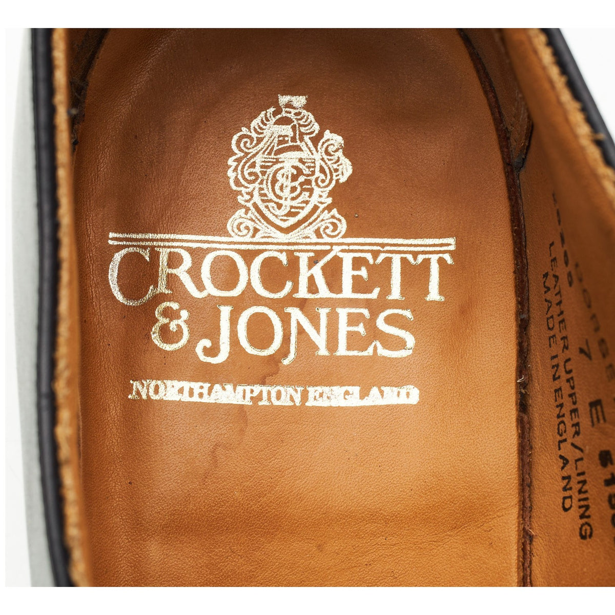 'Dorset 2' Black Leather Oxford UK 7 E