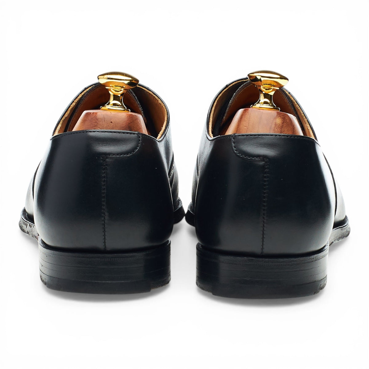 'Edgware' Black Leather Oxford Brogues UK 9.5 E