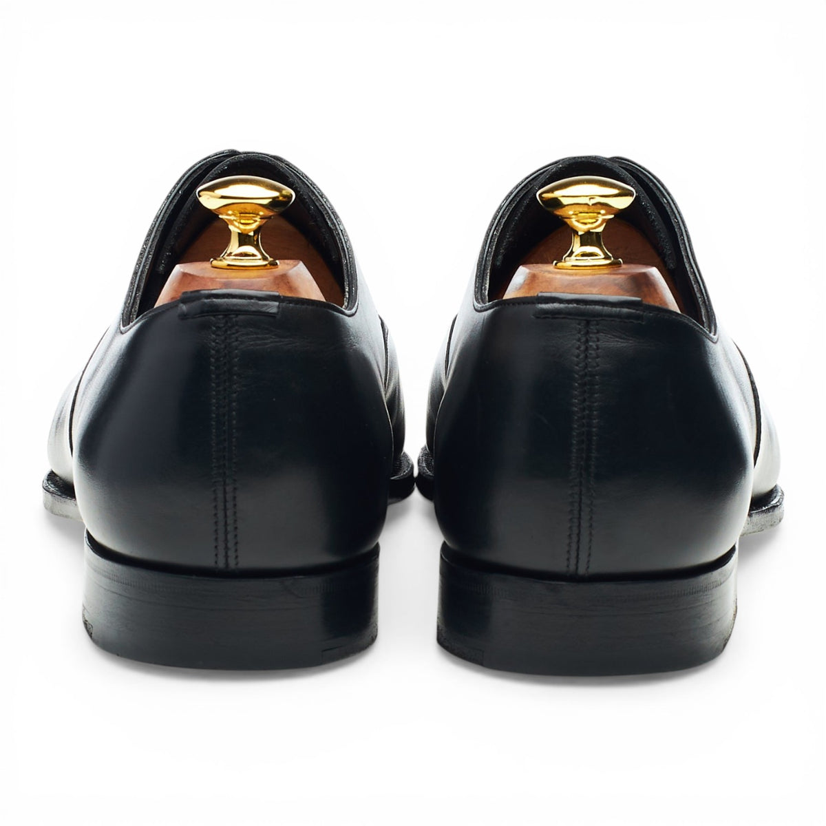 'Chelsea' Black Leather Oxford UK 10 E