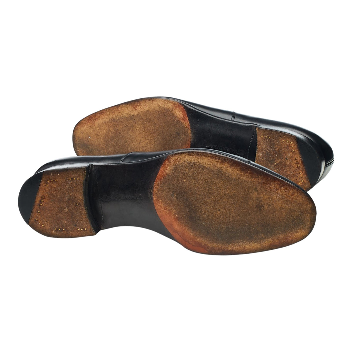'Chelsea' Black Leather Oxford UK 10 E