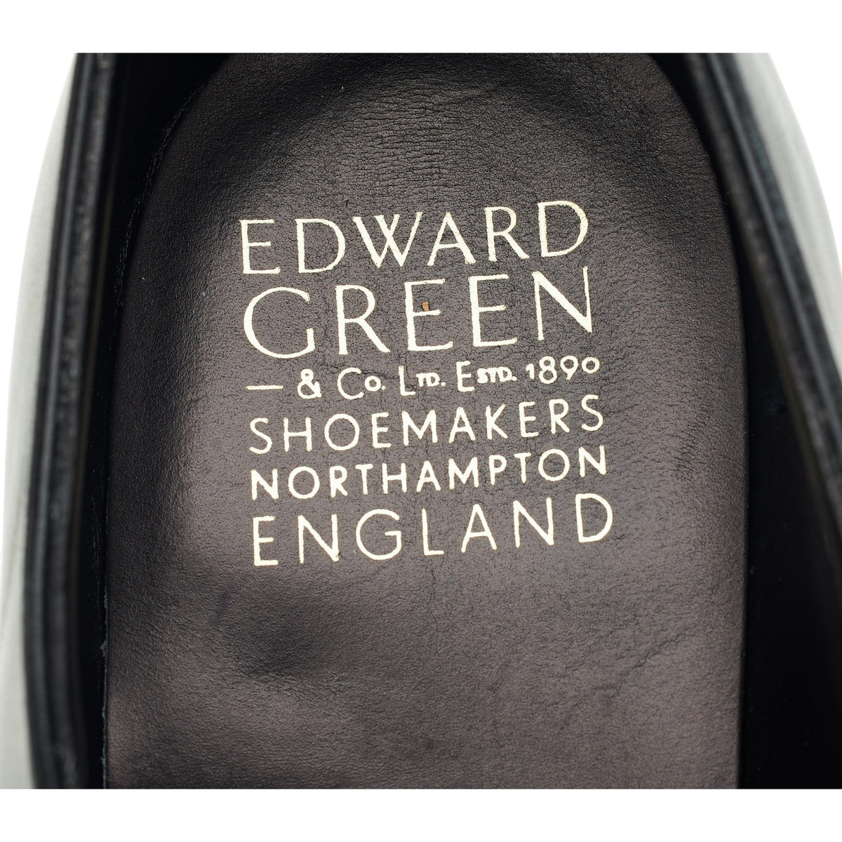 'Chelsea' Black Leather Oxford UK 10 E