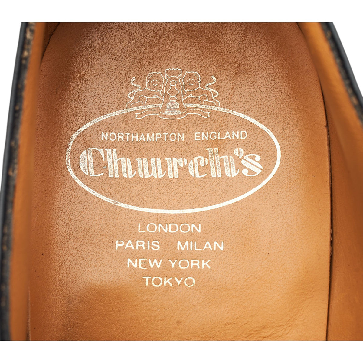 'Bicester' Black Leather Double Monk Strap UK 9 F