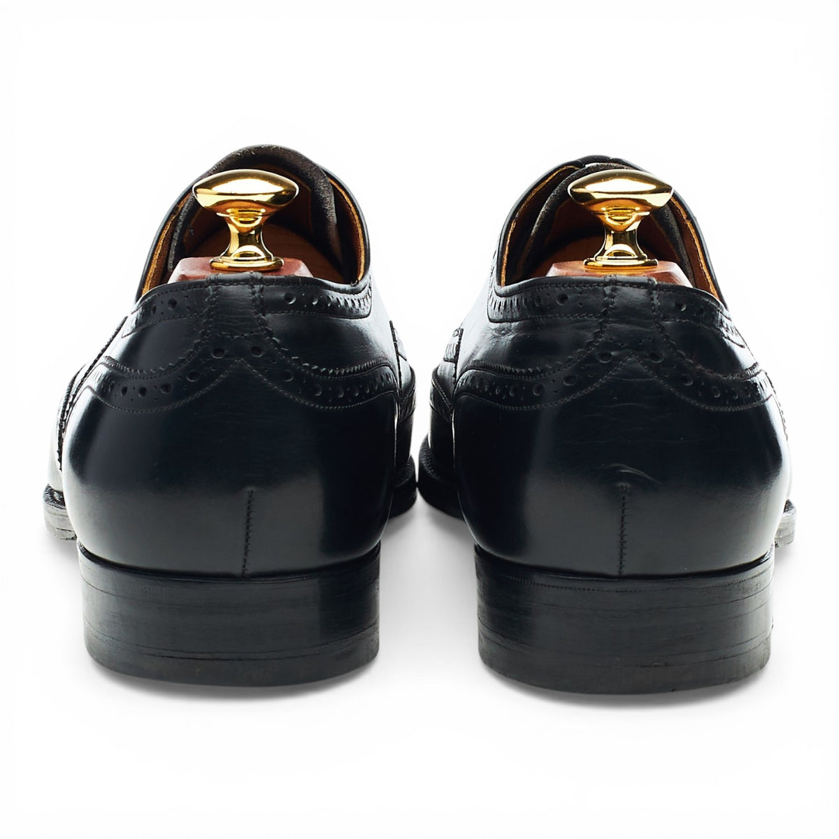 Whipflex 'Charter' Black Leather Oxford Brogues UK 9 F