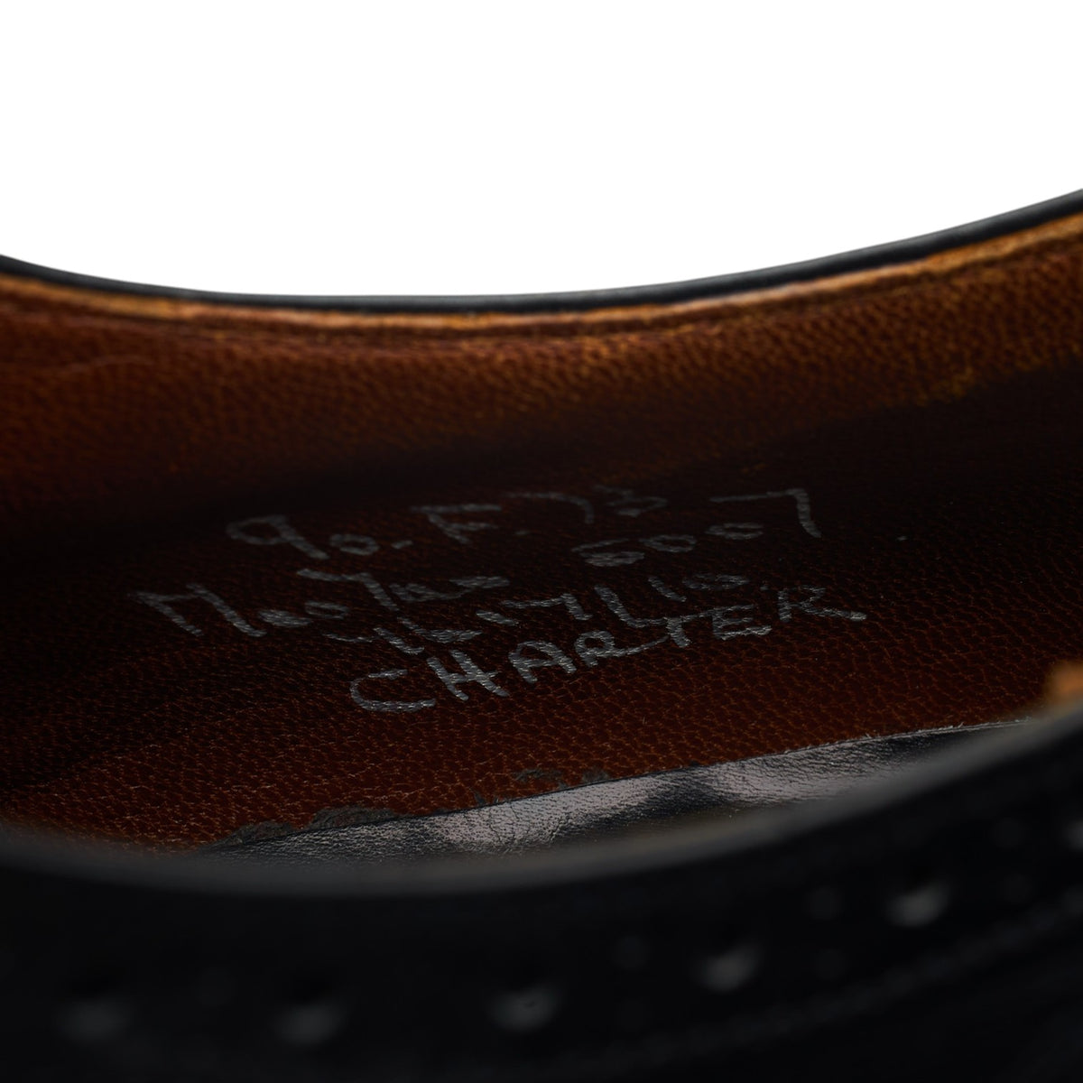 Whipflex 'Charter' Black Leather Oxford Brogues UK 9 F