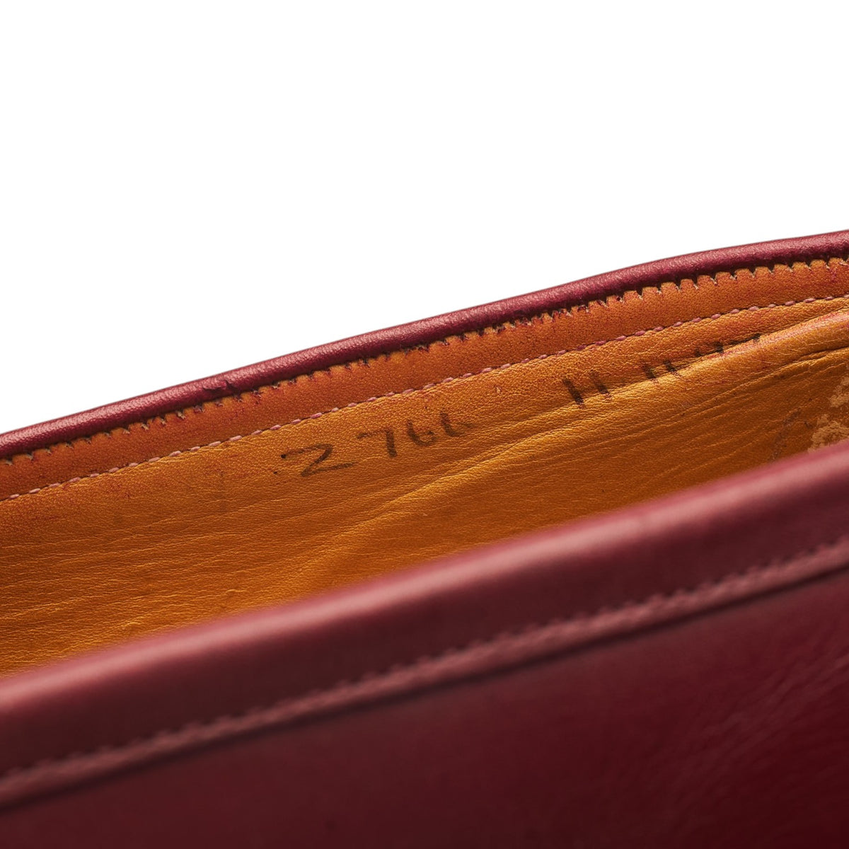 Burgundy Leather Loafers UK 9