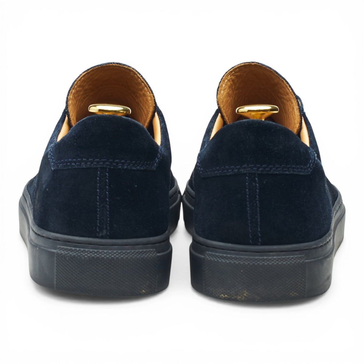 'Racquet Sr' Navy Blue Suede Sneakers UK 8 EU 42