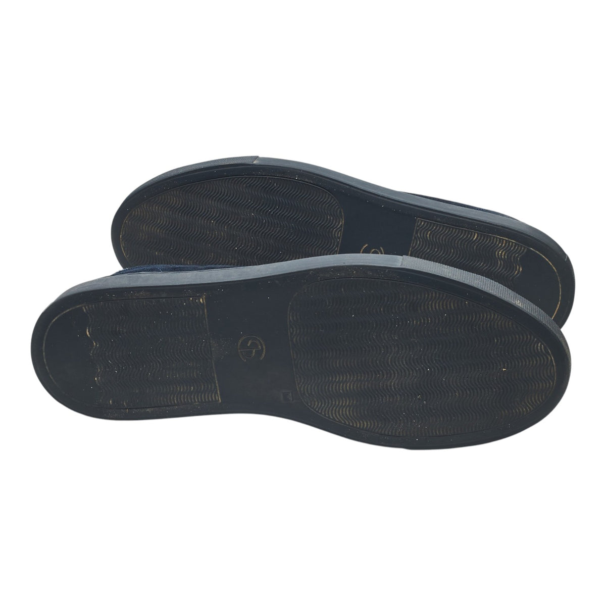 'Racquet Sr' Navy Blue Suede Sneakers UK 8 EU 42