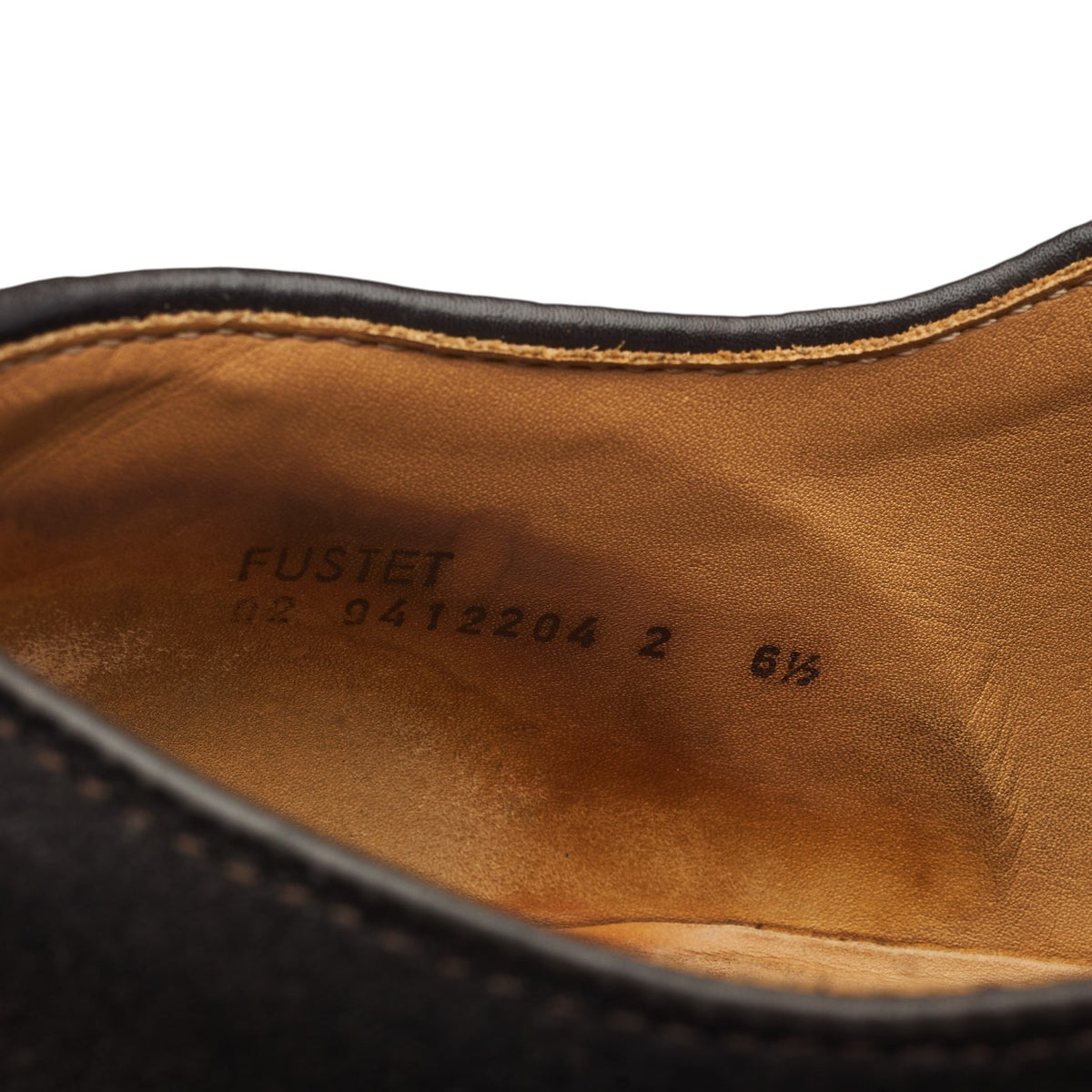 'Fustet' Dark Brown Suede Derby UK 6.5