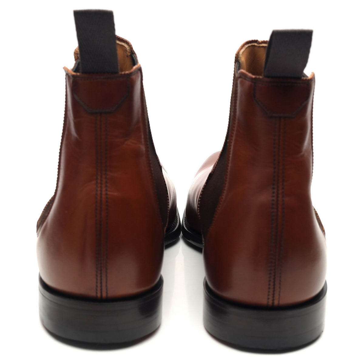 &#39;Windermere&#39; Tan Brown Leather Chelsea Boots UK 9.5 G