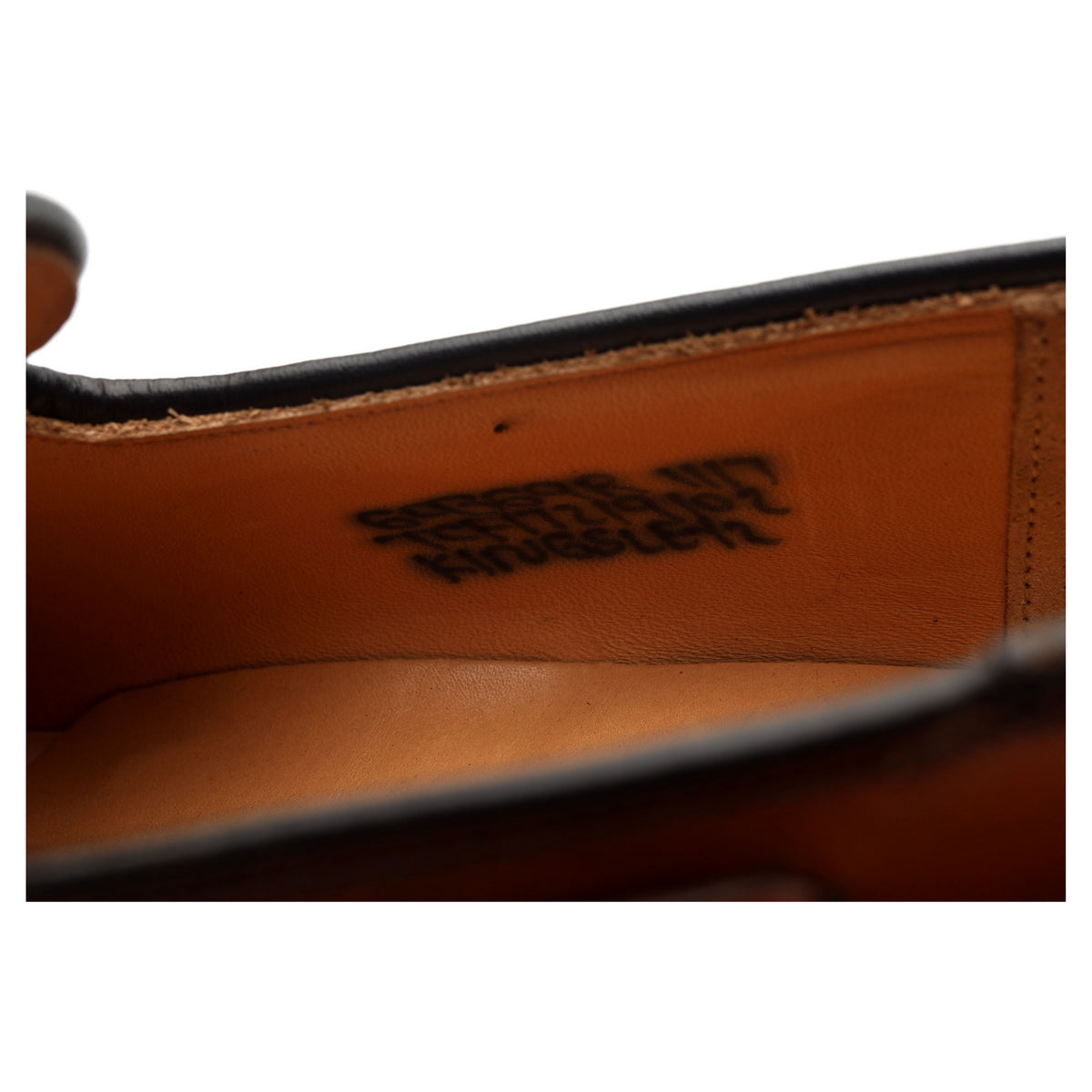 &#39;Kingsley 2&#39; Tan Brown Leather Tassel Loafers UK 6 G
