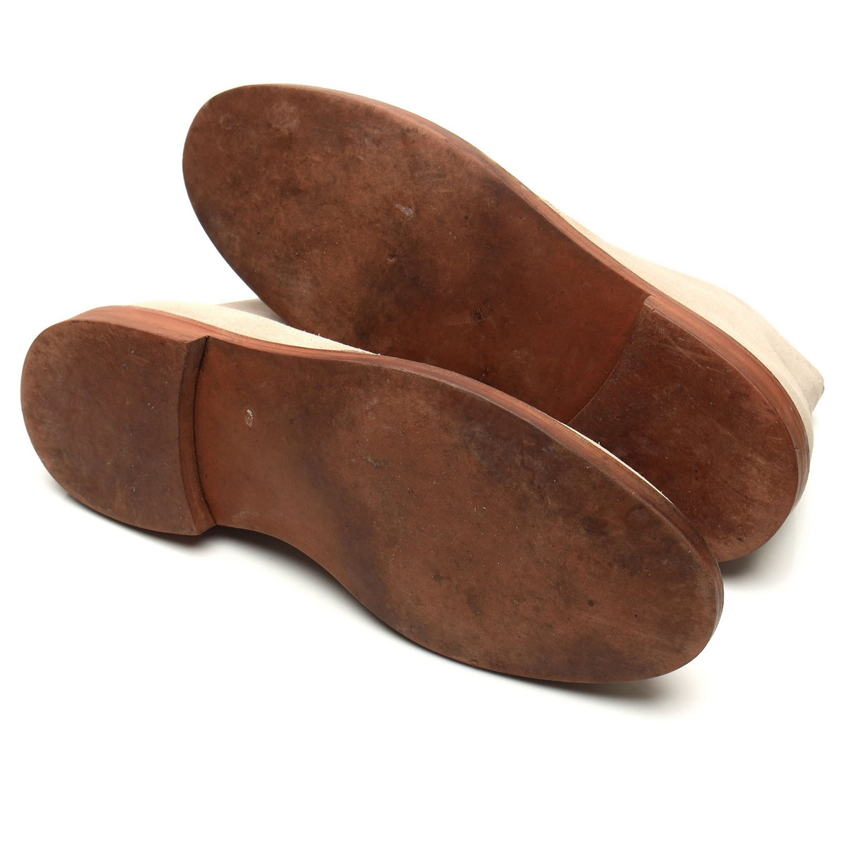 &#39;Berwick&#39; Beige Suede Chukka Boots UK 9.5 F