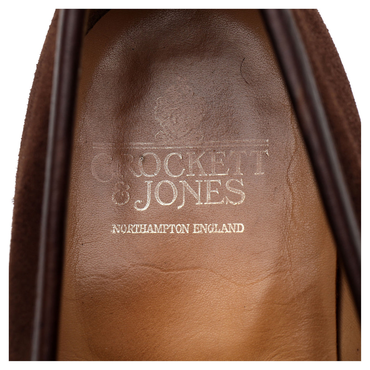 &#39;Boston&#39; Dark Brown Suede Loafers UK 9 E
