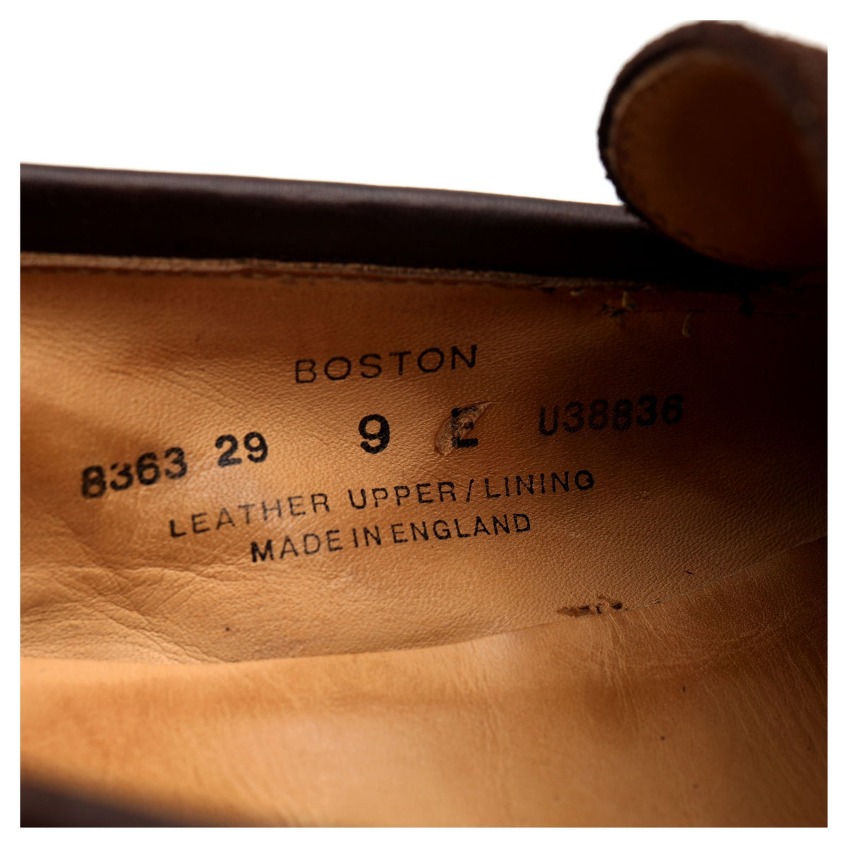 &#39;Boston&#39; Dark Brown Suede Loafers UK 9 E