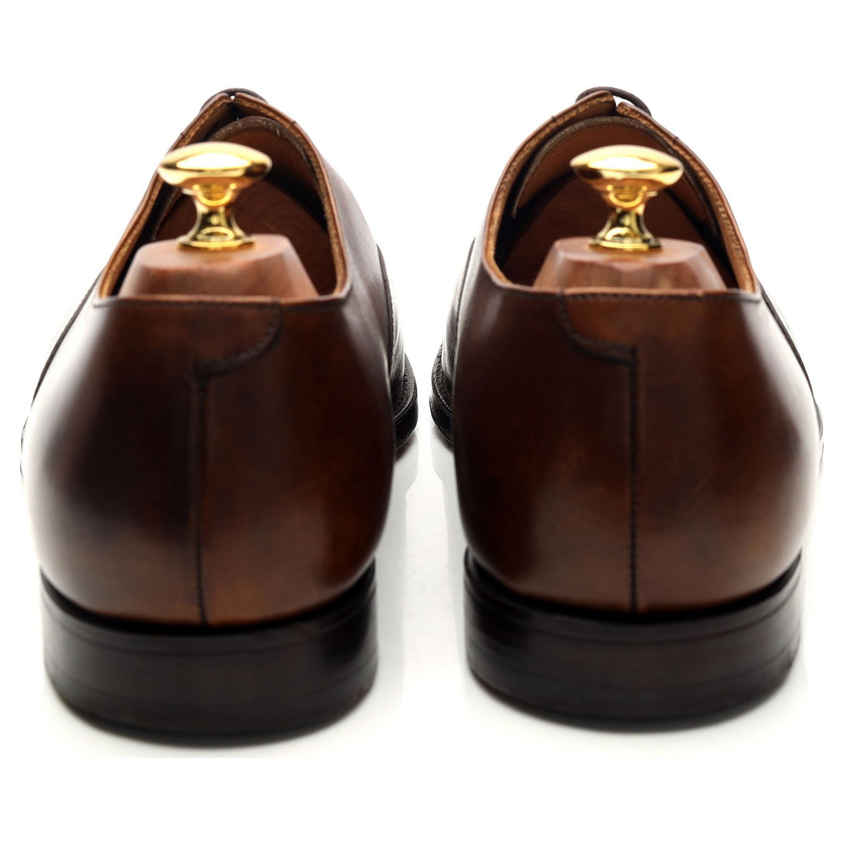 &#39;Connaught&#39; Brown Leather Oxford UK 10 E