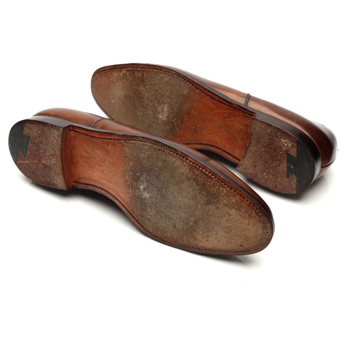 &#39;Connaught&#39; Brown Leather Oxford UK 10 E