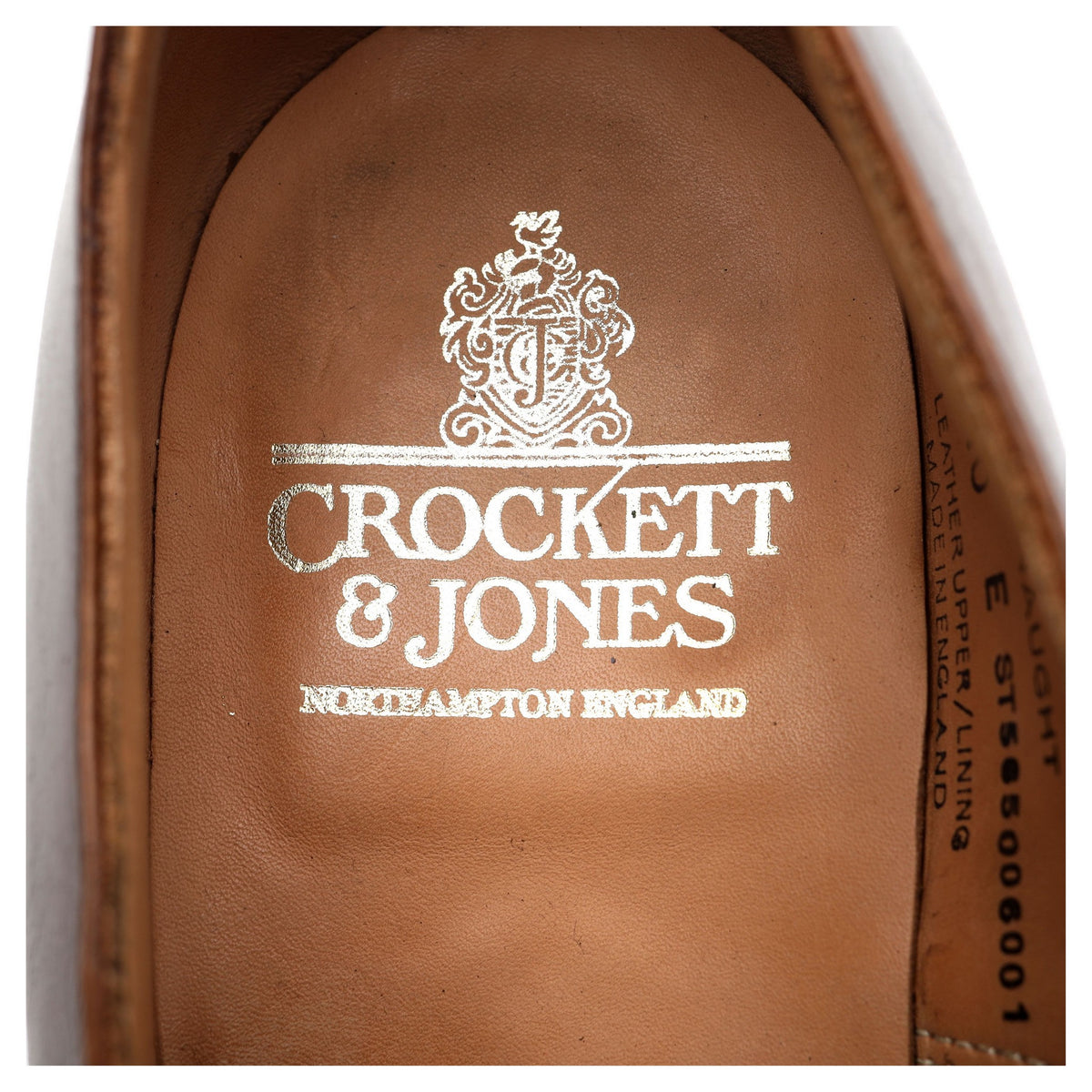 &#39;Connaught&#39; Brown Leather Oxford UK 10 E