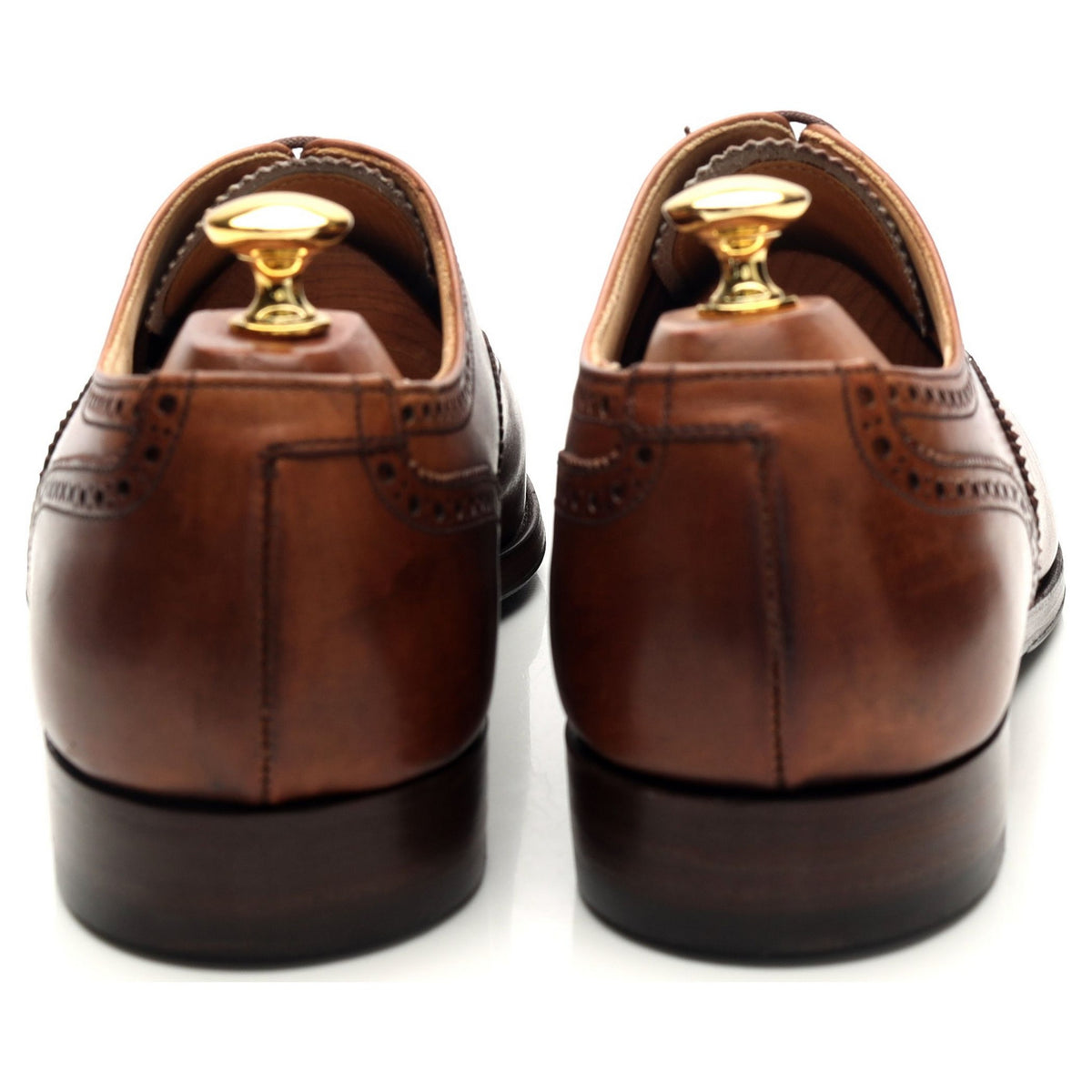 &#39;Westfield&#39; Brown Leather Oxford Brogues UK 9.5 E