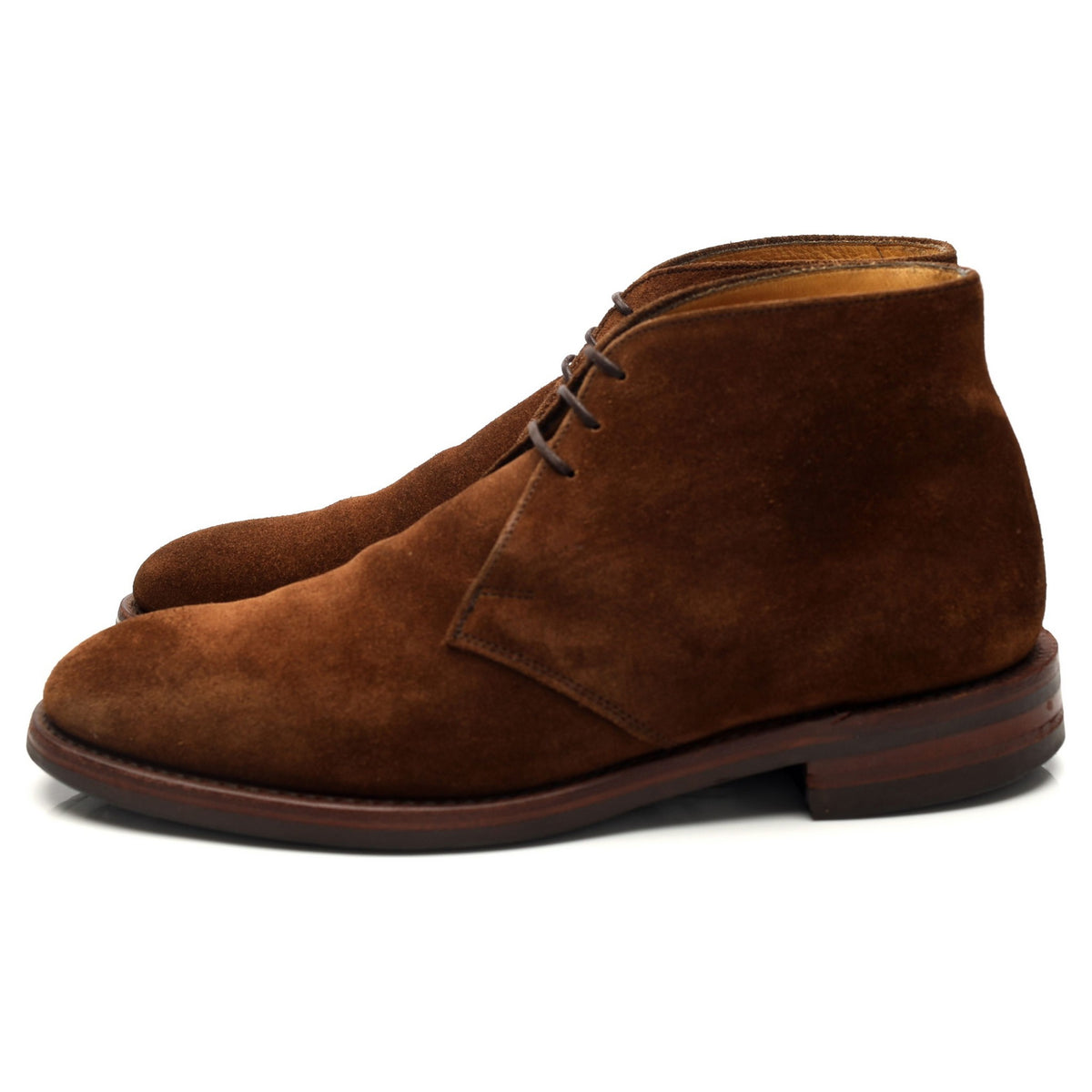 &#39;Kempton&#39; Brown Suede Chukka Boots UK 7 F