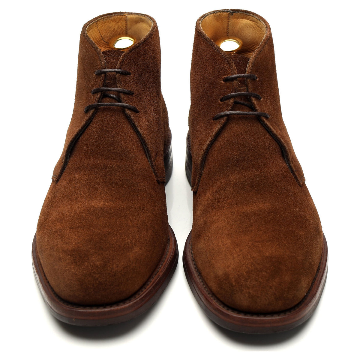 &#39;Kempton&#39; Brown Suede Chukka Boots UK 7 F