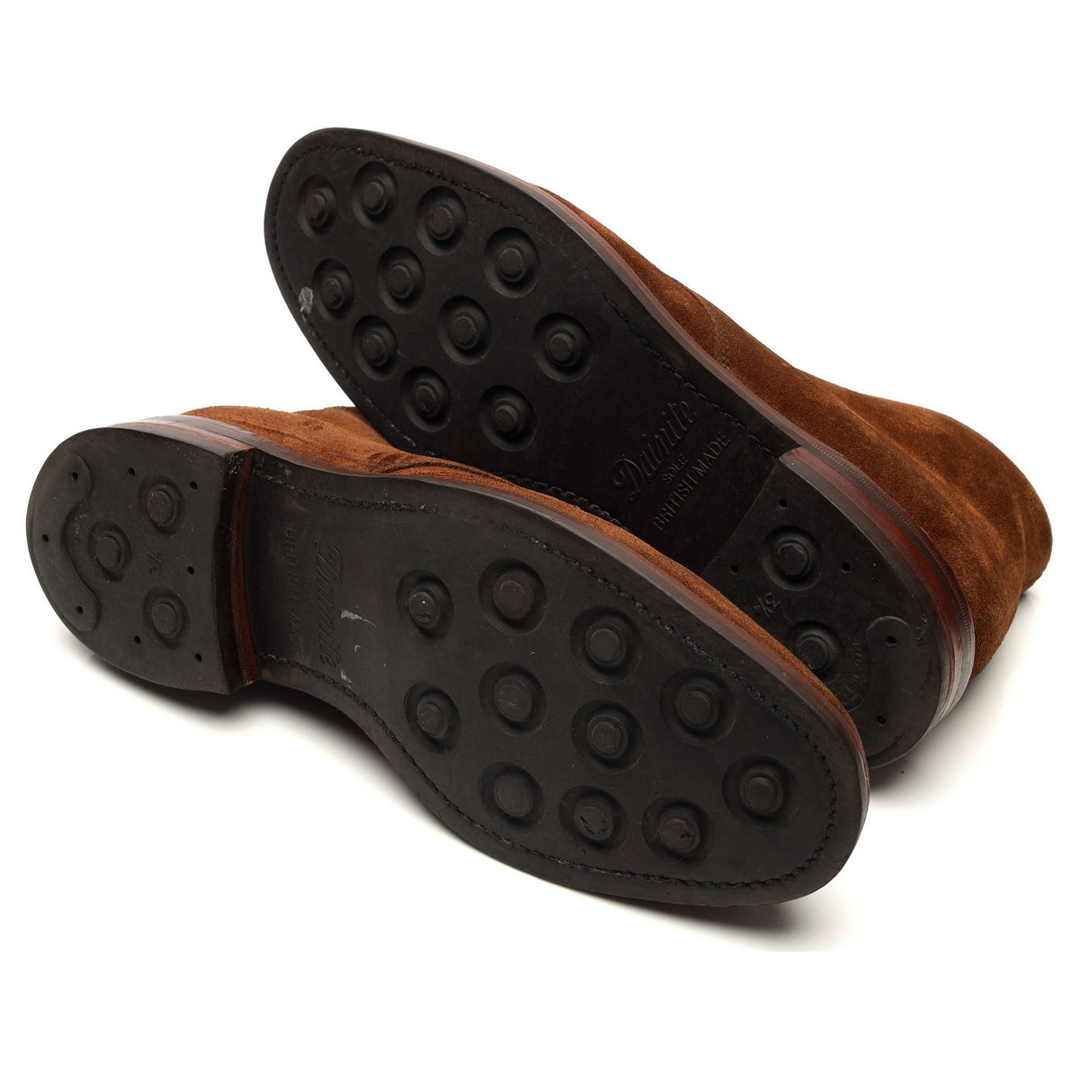 &#39;Kempton&#39; Brown Suede Chukka Boots UK 7 F