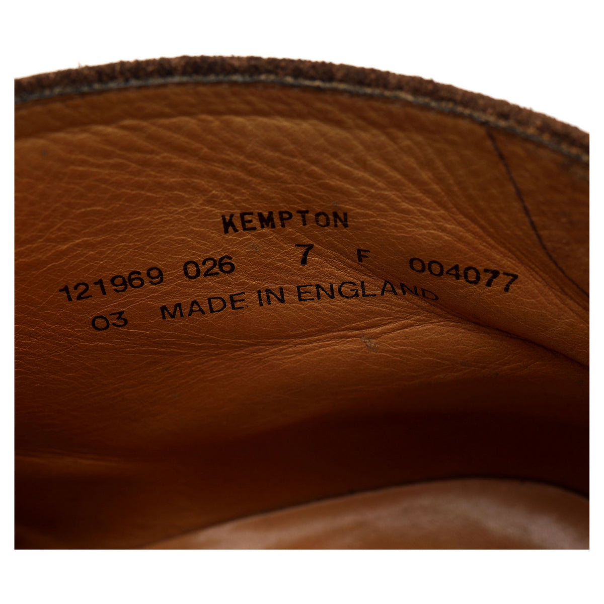 &#39;Kempton&#39; Brown Suede Chukka Boots UK 7 F