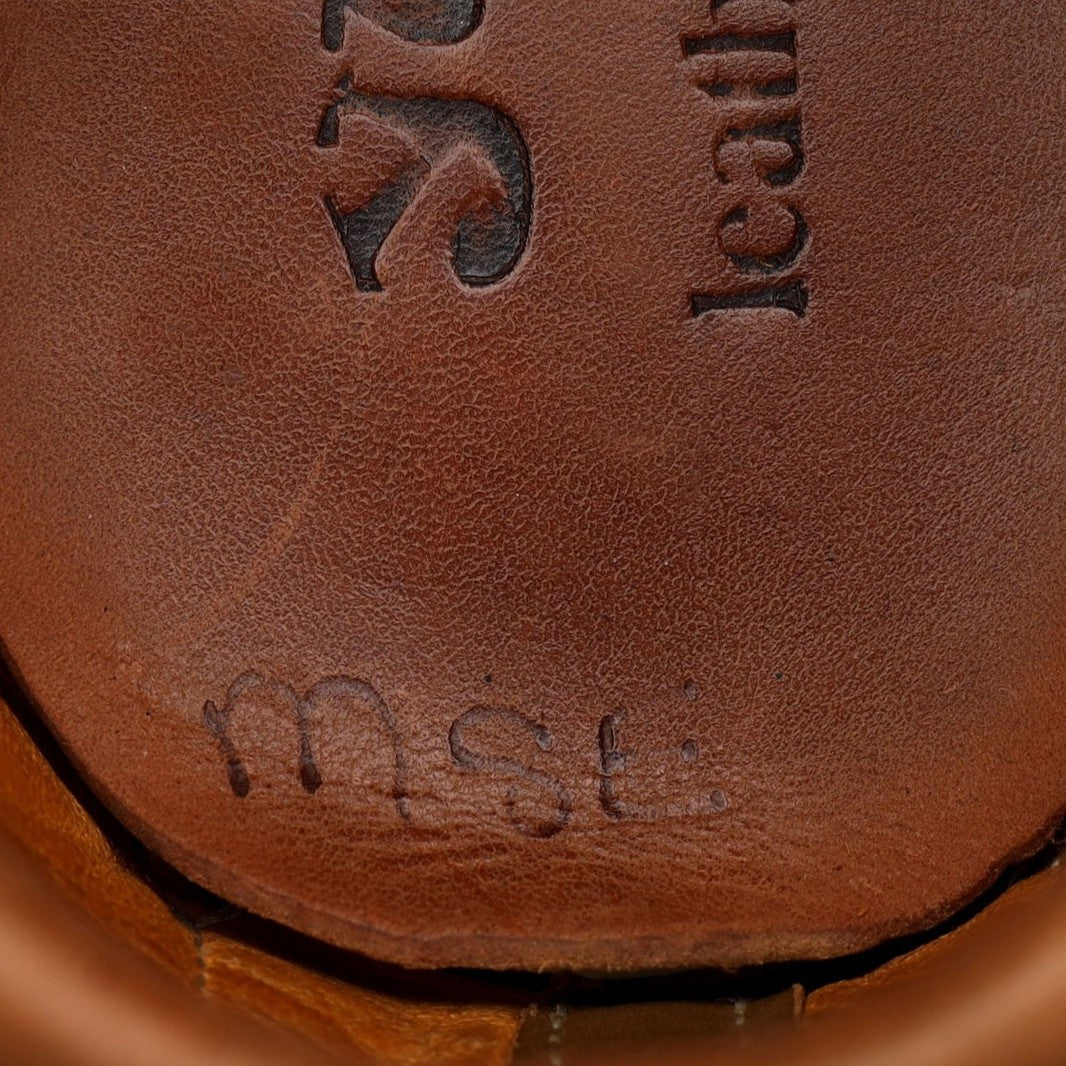 &#39;Maine Guide&#39; Tan Brown Leather Derby UK 7 US 8 E