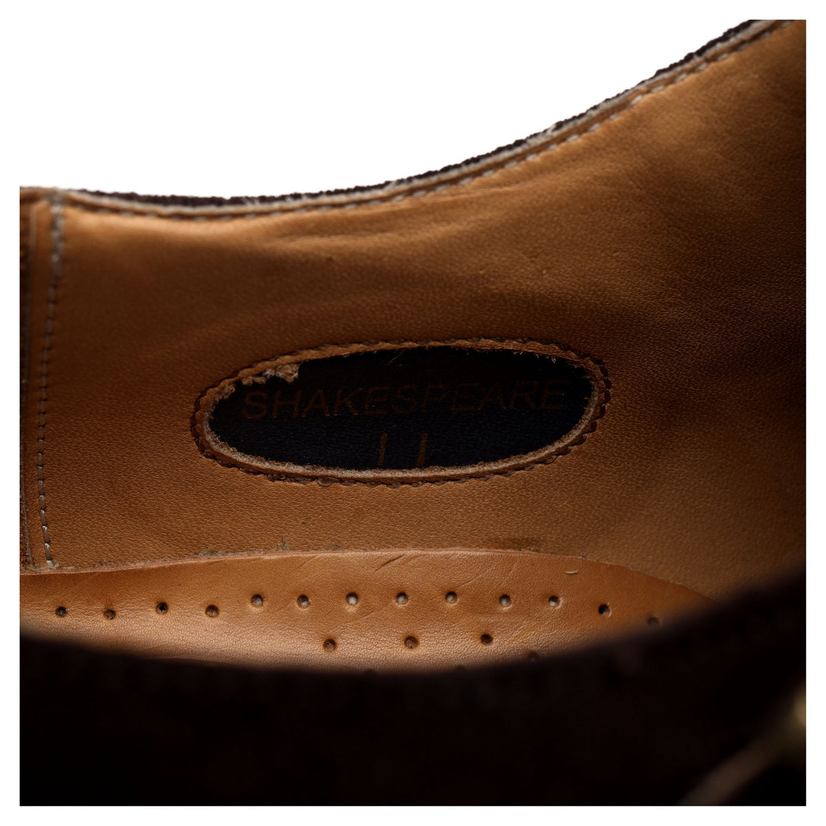 Herring &#39;Shakespeare II&#39; Dark Brown Suede Double Monk Strap UK 9.5 F