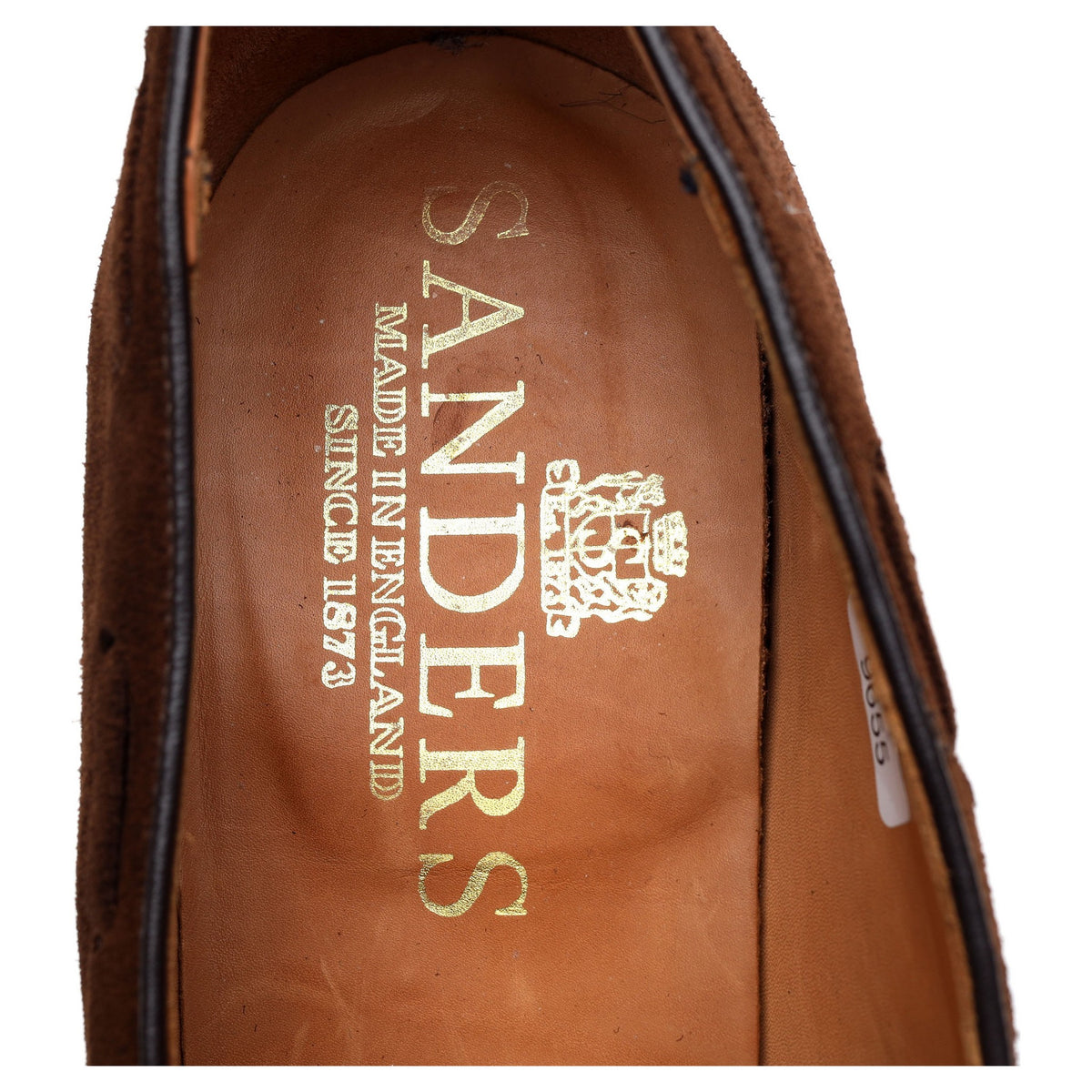 &#39;Finchley&#39; Brown Suede Tassel Loafers UK 10.5 F