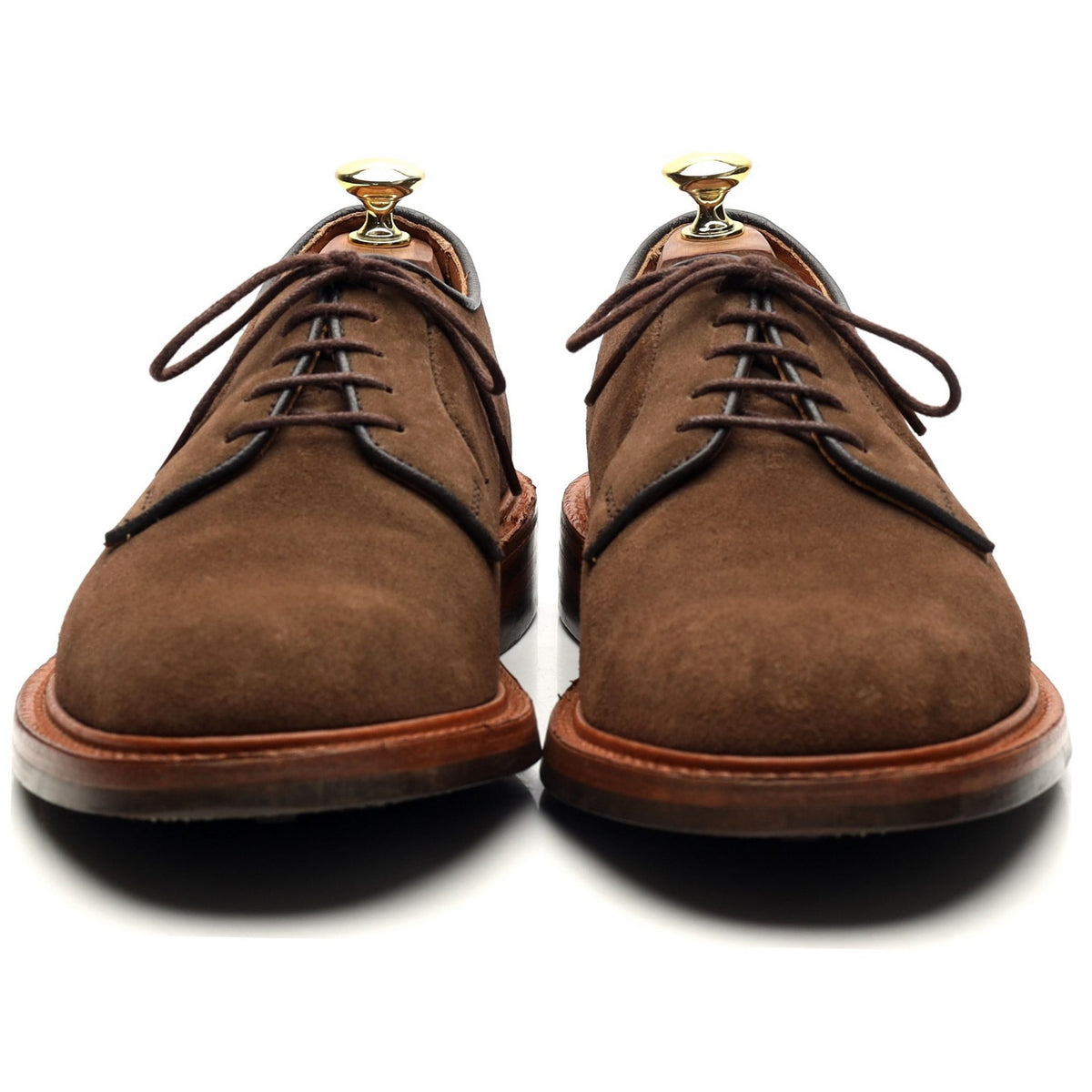 &#39;Robert&#39; Brown Suede Derby UK 7.5