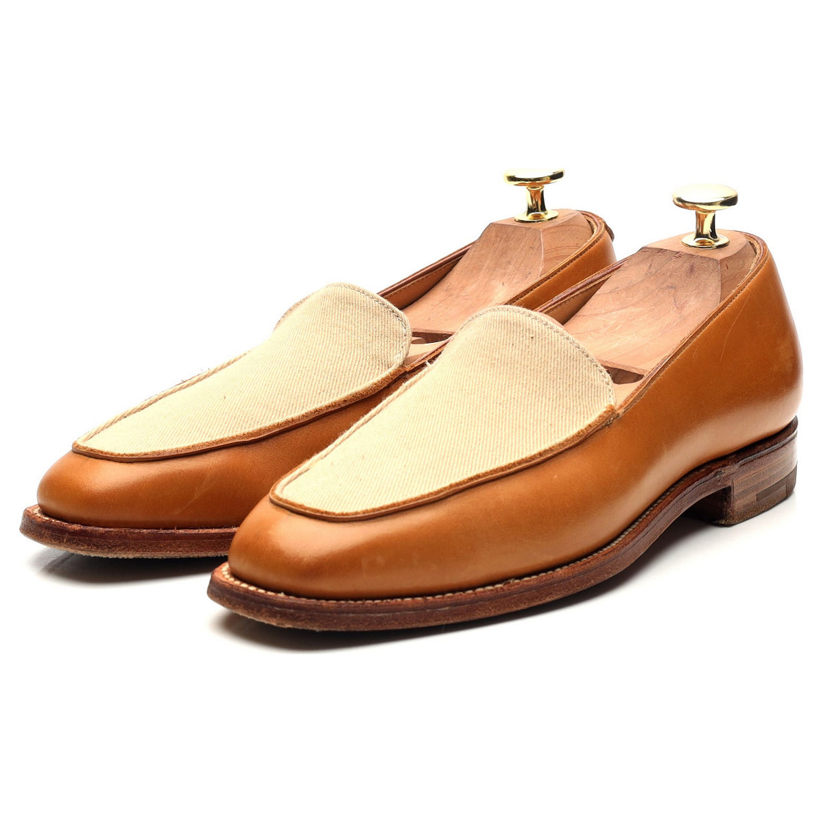 Women&#39;s &#39;Fulmer&#39; Tan Brown Loafers UK 4 C