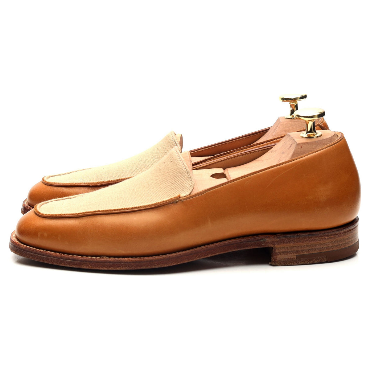 Women&#39;s &#39;Fulmer&#39; Tan Brown Loafers UK 4 C