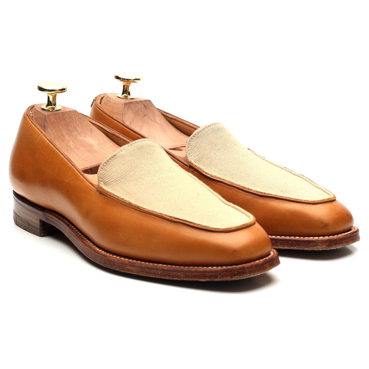 Women&#39;s &#39;Fulmer&#39; Tan Brown Loafers UK 4 C