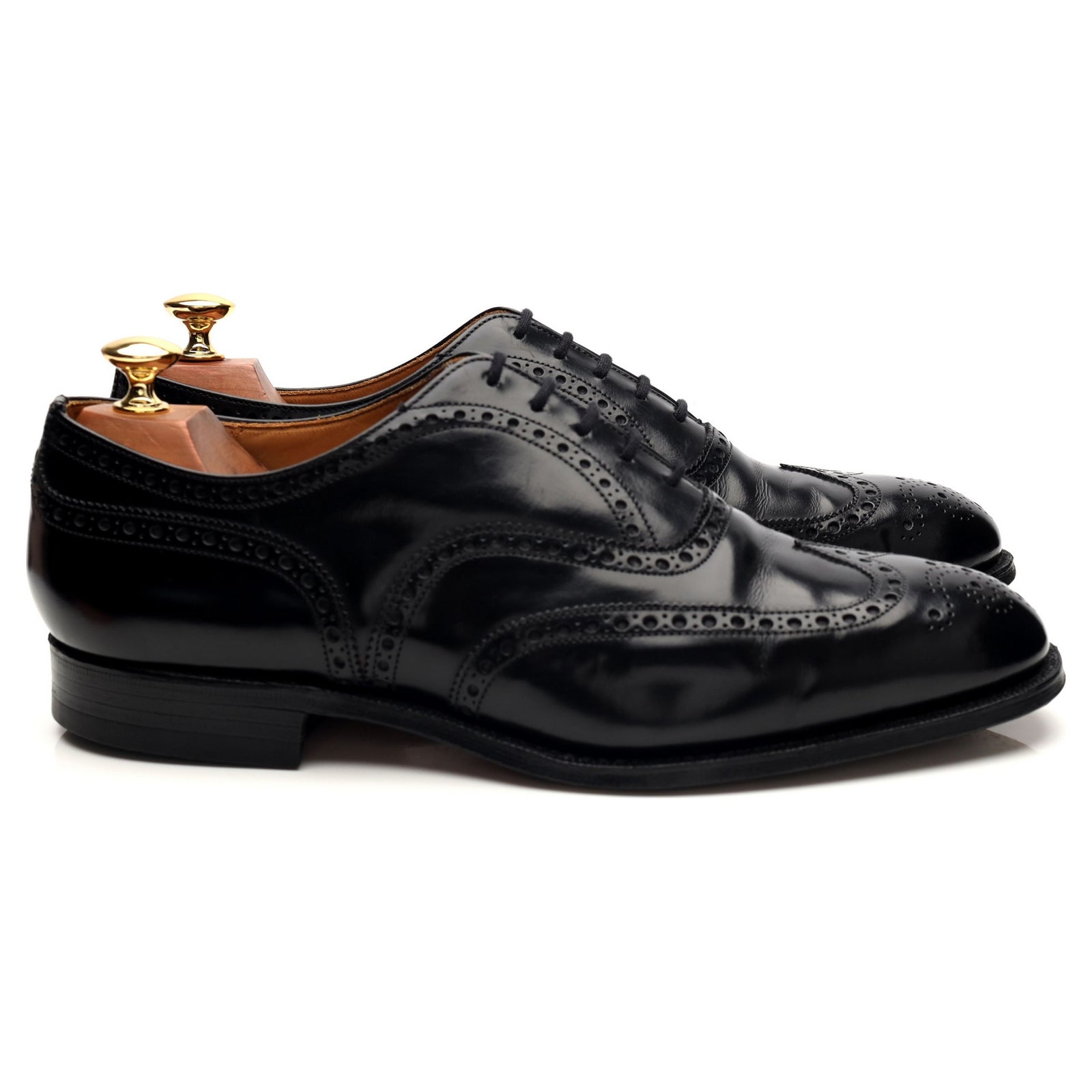 Church's Mens Shoes Balmoral Brown Leather Formal Oxford