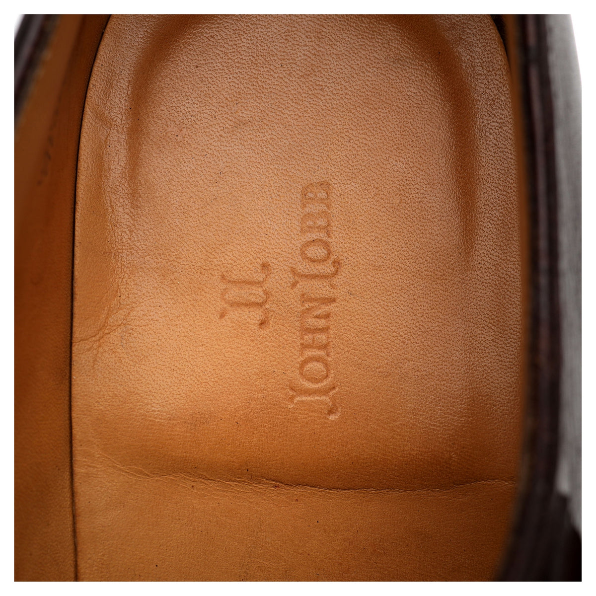 &#39;Wallace&#39; Dark Brown Leather Double Monk Strap UK 9 E