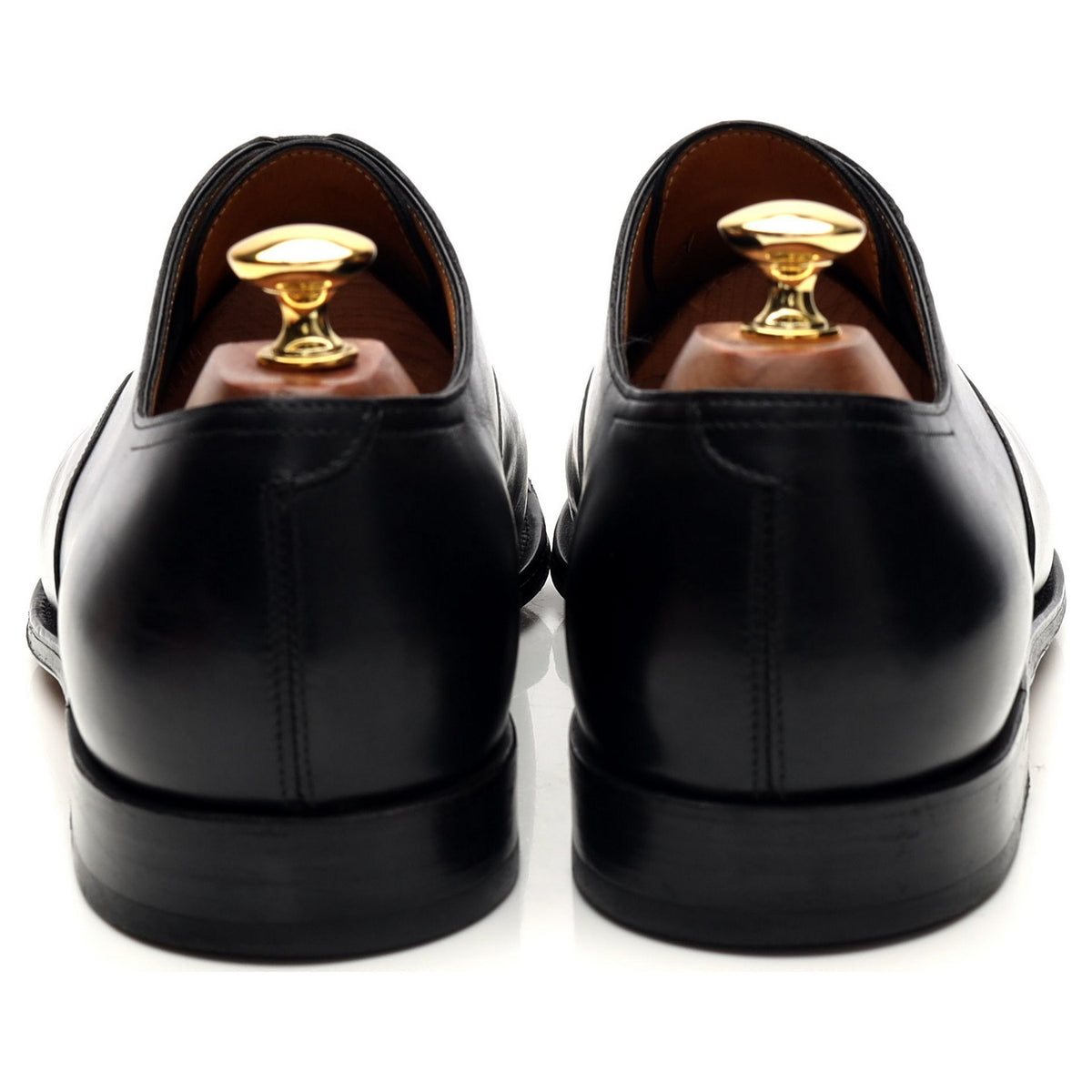 &#39;City II&#39; Black Leather Oxford UK 9 E