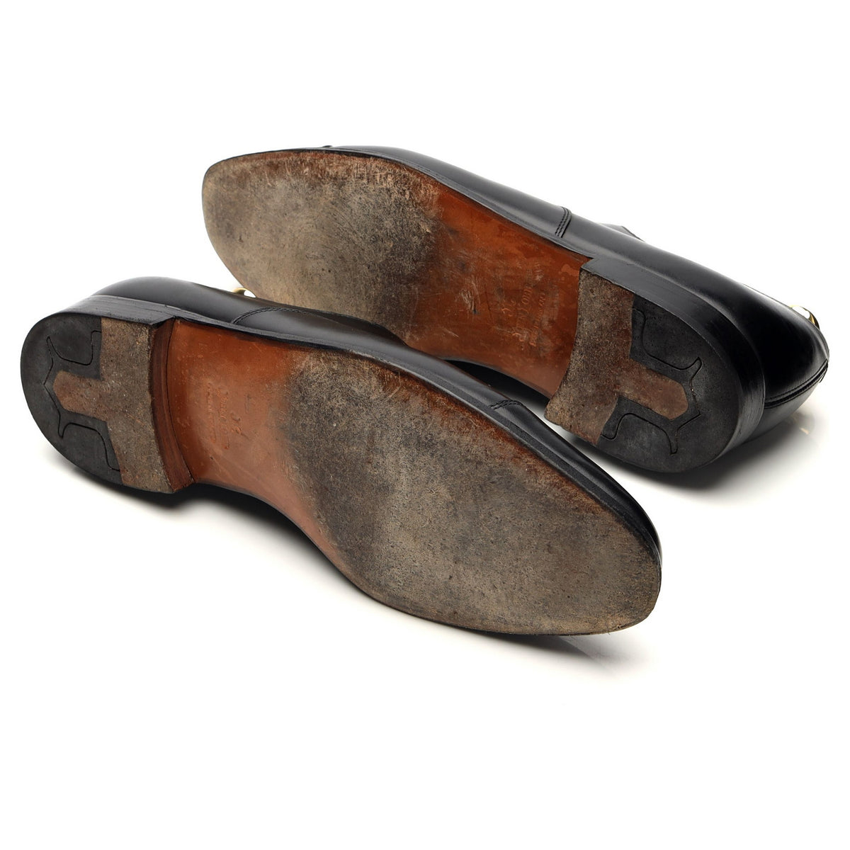 &#39;City II&#39; Black Leather Oxford UK 9 E