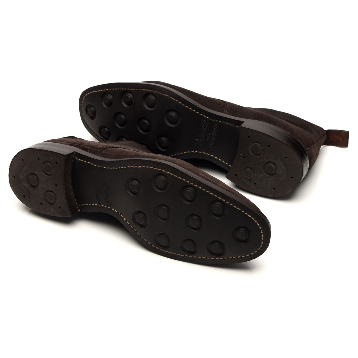 &#39;Jackie lll&#39; Dark Brown Suede Chukka Boots UK 10 F