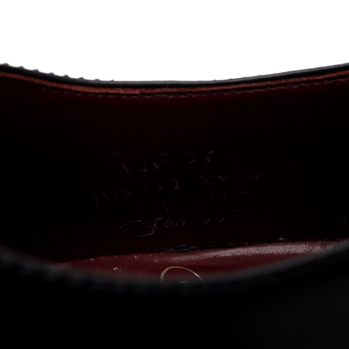 Masterclass &#39;Stevenson&#39; Black Leather Oxford UK 9 F