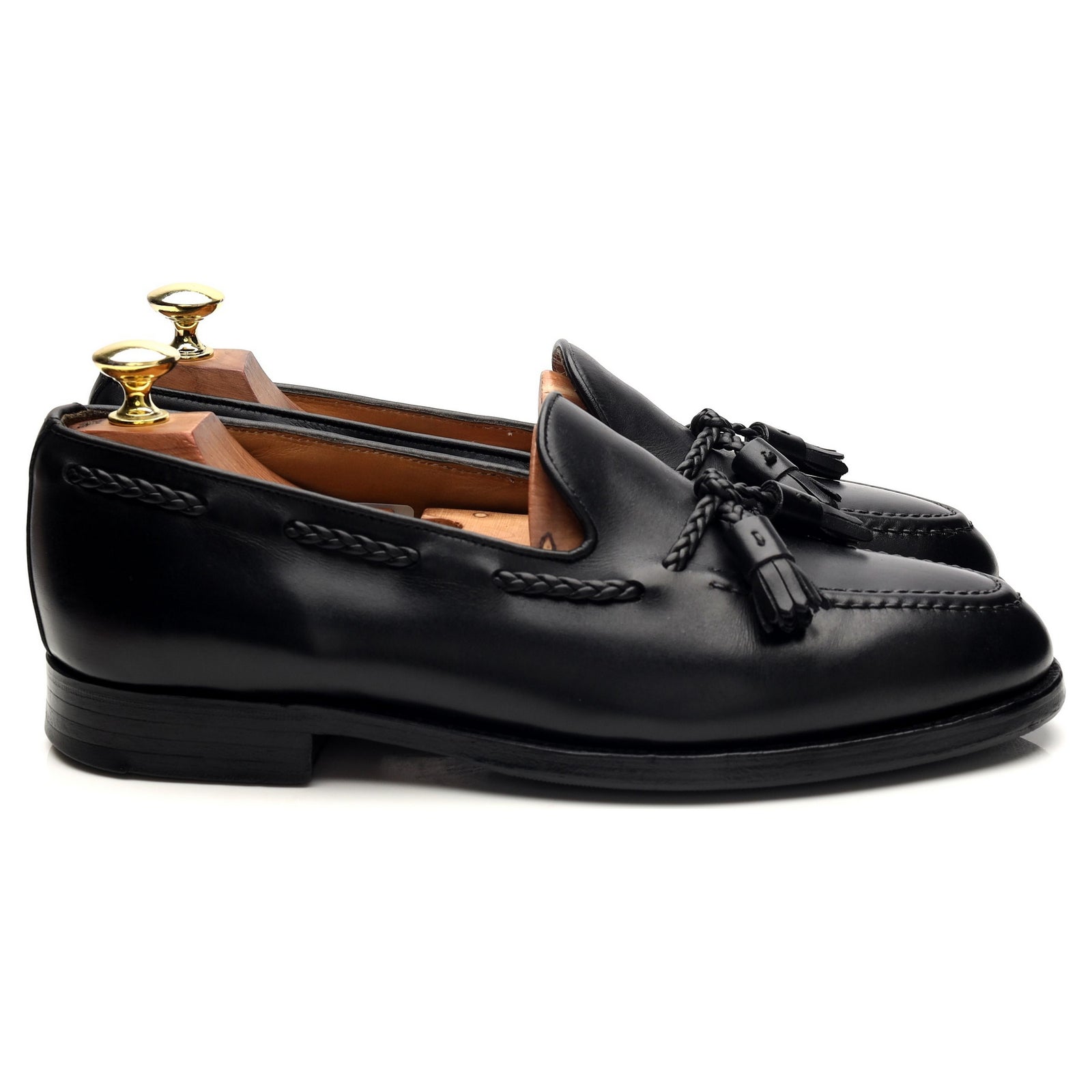Alfred Sargent ブラック ダブルモンクストラップ モンクストラップシューズ - Abbot's Shoes 「 Alfred Sargent