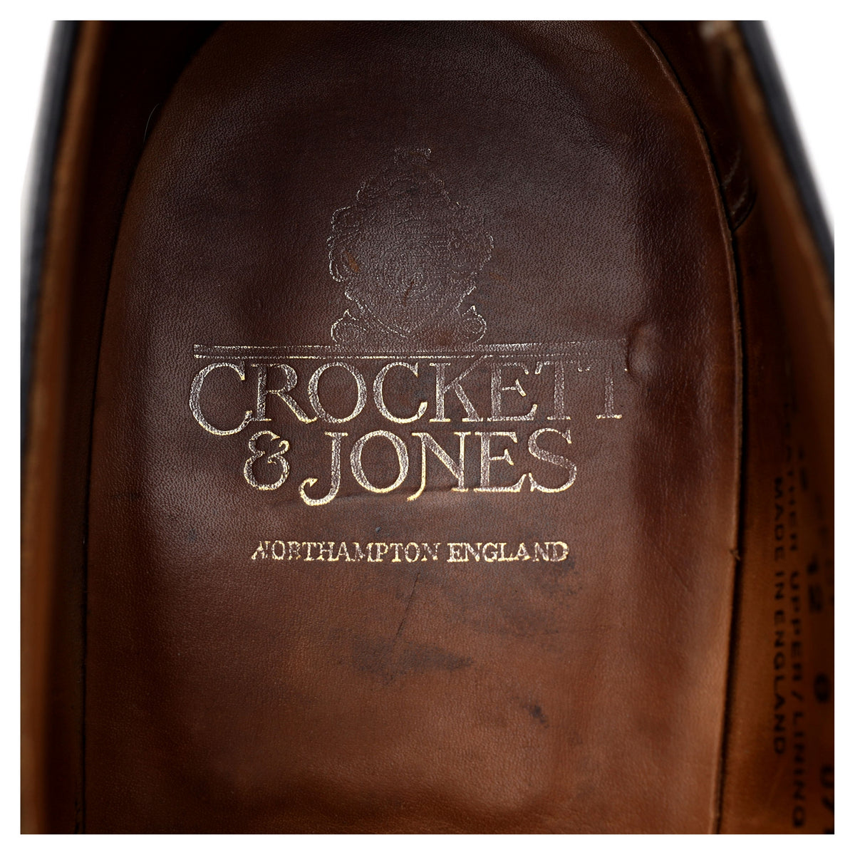 &#39;Bedford&#39; Black Leather Oxford UK 12 G