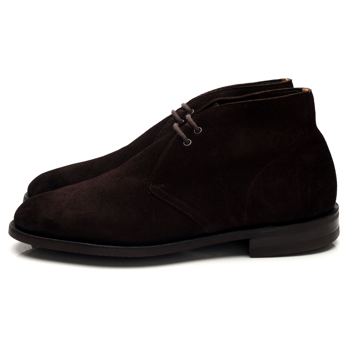 &#39;Sahara&#39; Dark Brown Suede Chukka Boots UK 7 F