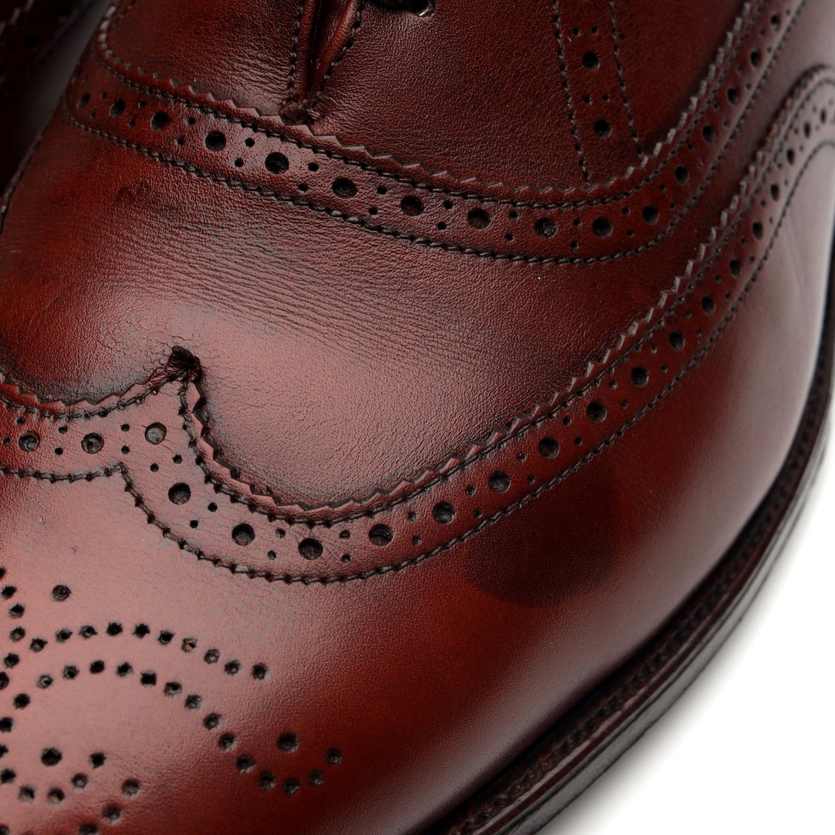 &#39;700537&#39; Tan Brown Leather Oxford Brogues UK 11 E