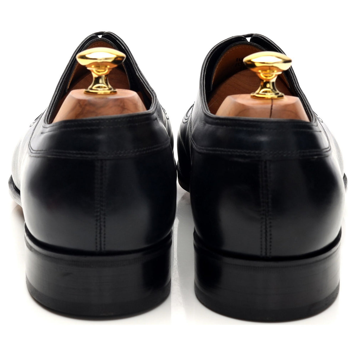 &#39;Ilford&#39; Navy Blue Leather Oxford UK 10.5 E