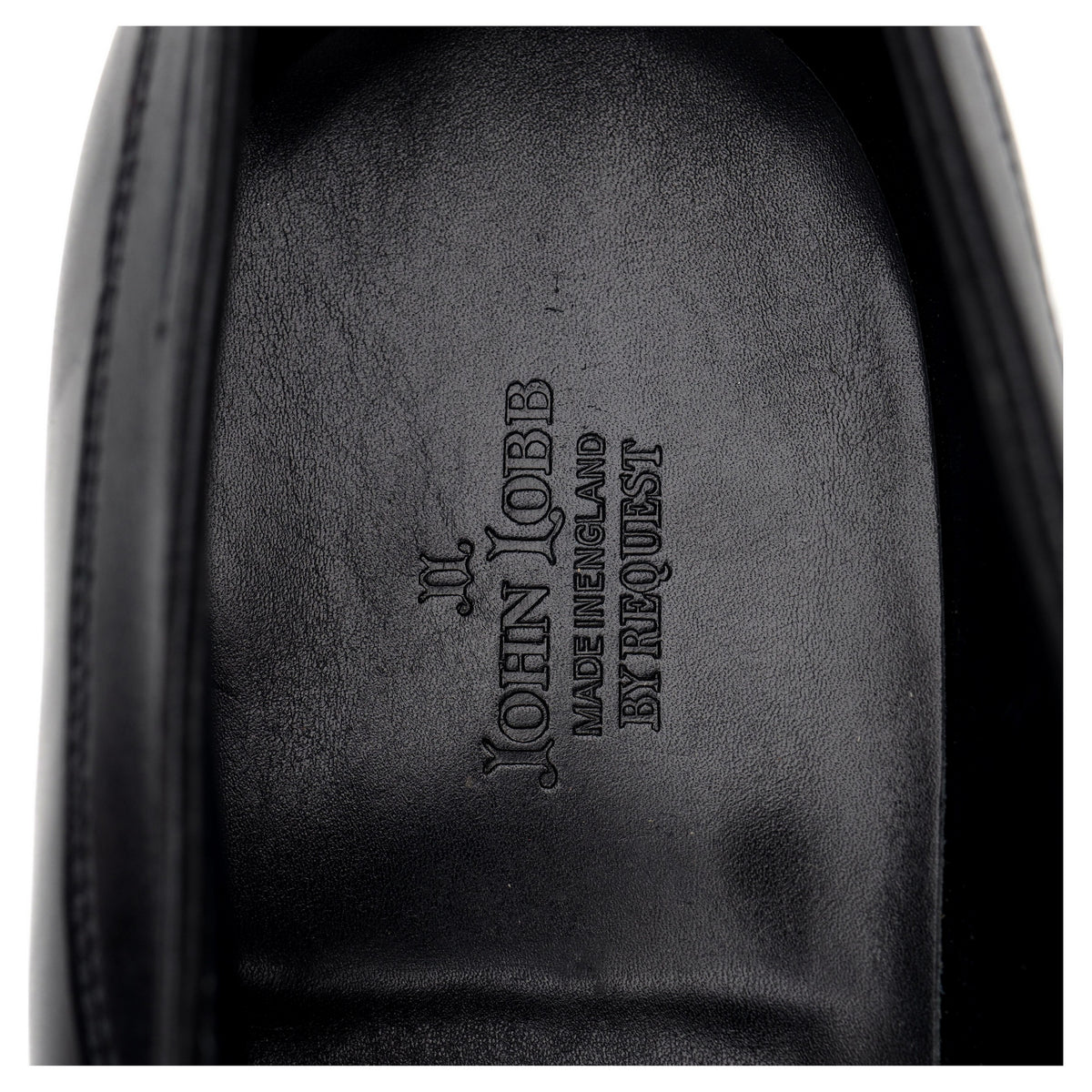 &#39;Ilford&#39; Navy Blue Leather Oxford UK 10.5 E