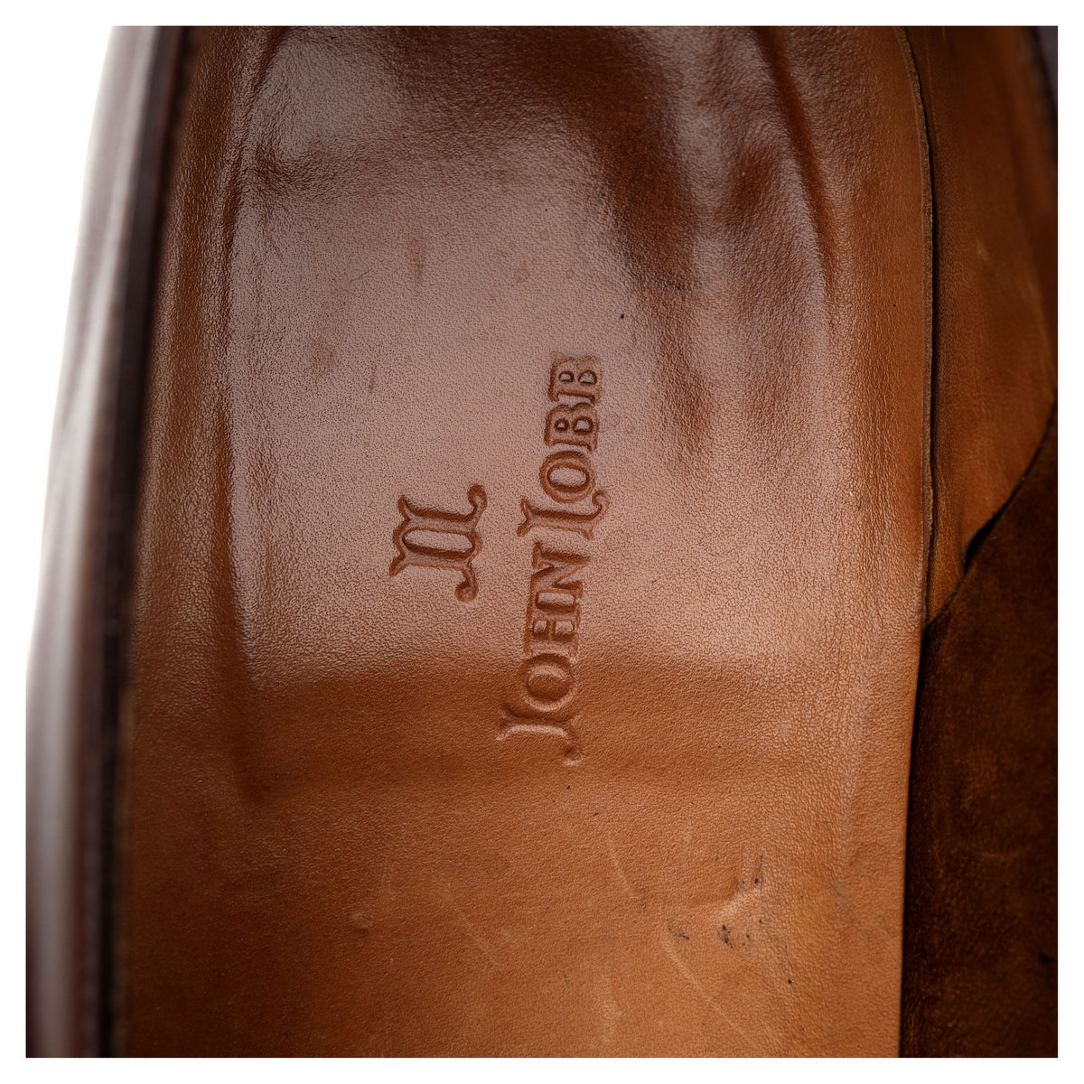 &#39;Foxton&#39; Brown Leather String Loafers UK 9 E